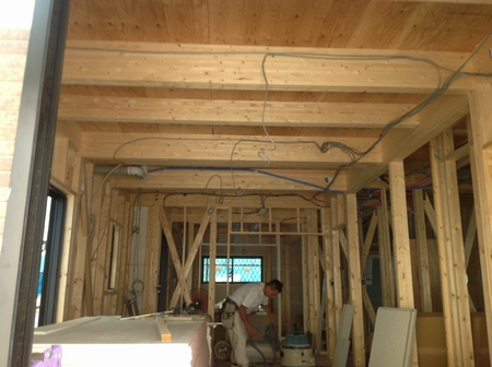 掘り込みガレージ造ってます その 三和建設のコンクリート住宅 ｂｌｏｇ