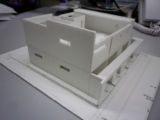 超特急で作る住宅模型！ＲＣガレージハウス！！2F