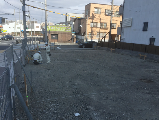 工事の安全を祈願 四方清め祓いの儀 ｒｃの家 西宮モデル現場リポート 三和建設のコンクリート住宅 ｂｌｏｇ