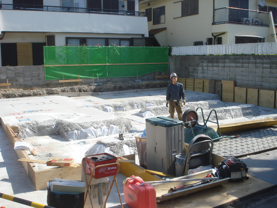 甲子園の家 建築日記 建物の寿命を決めるコンクリートのかぶり厚 三和建設のコンクリート住宅 ｂｌｏｇ