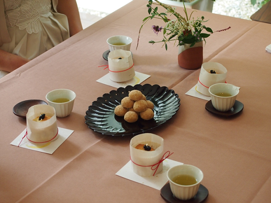 美味しい日本茶をいただく｢お茶会｣