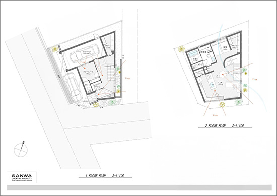 ミニマムサイズのRC_平面図 ミニマムサイズのRC_平面図