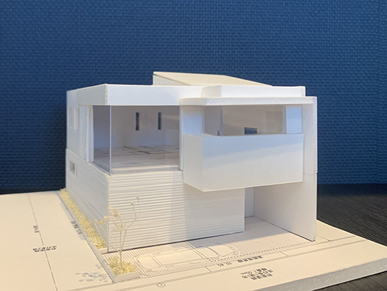 都市型RCハウス_建築模型② 都市型RCハウス_建築模型②
