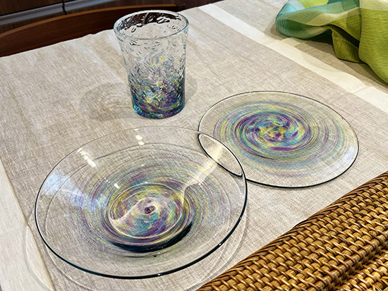 2026春夏ホームステージング_琉球ガラスの器 2026春夏ホームステージング_琉球ガラスの器